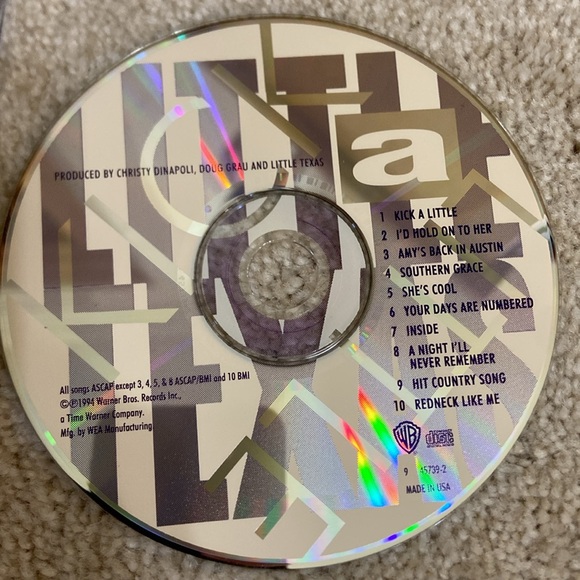 🔥 5 for $5🔥 Little Texas Kick a Little CD - Picture 3 of 5